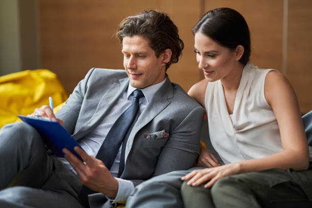 istock Business people Having Meeting In Modern Office 1207256486