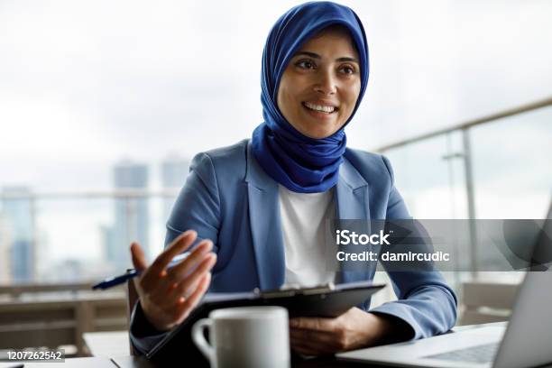 Business Meeting Stock Photo - Download Image Now - Women, One Woman Only, Financial Advisor