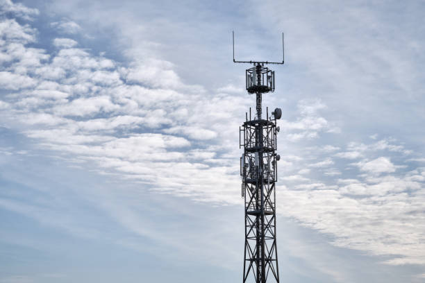 istock Close-up of lattice mast for mobile communications 1207264714