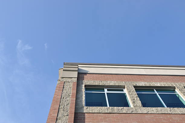 istock One corner of building view 120726703