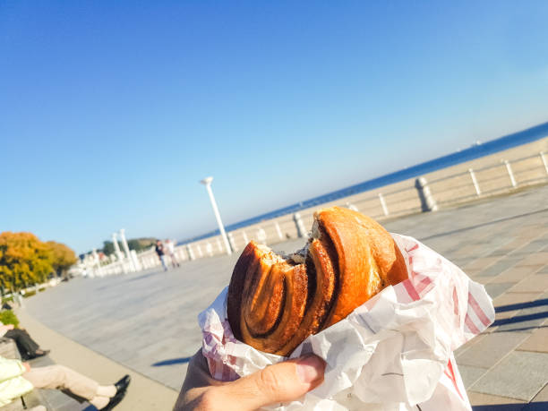 istock Having snack at Binnenalster lake 1207267223