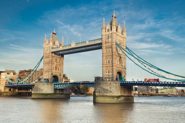 istock ondon tower bridge at bright sunny day 1207269629