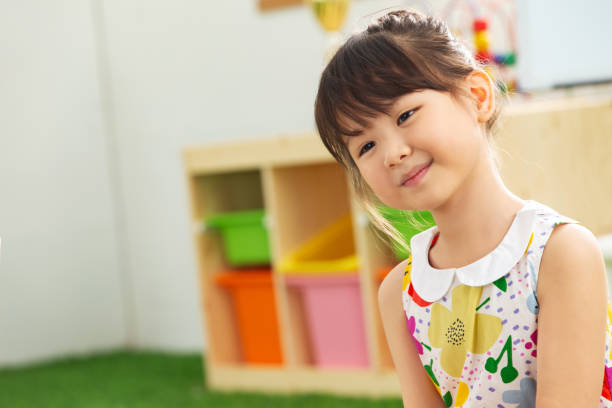 istock Happy little girl 1207273356