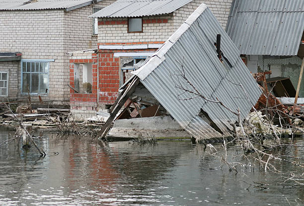 istock House, destroyed by water 120727589