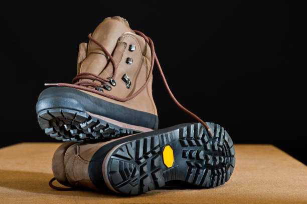 istock This boots are fit for hiking. 1207279329