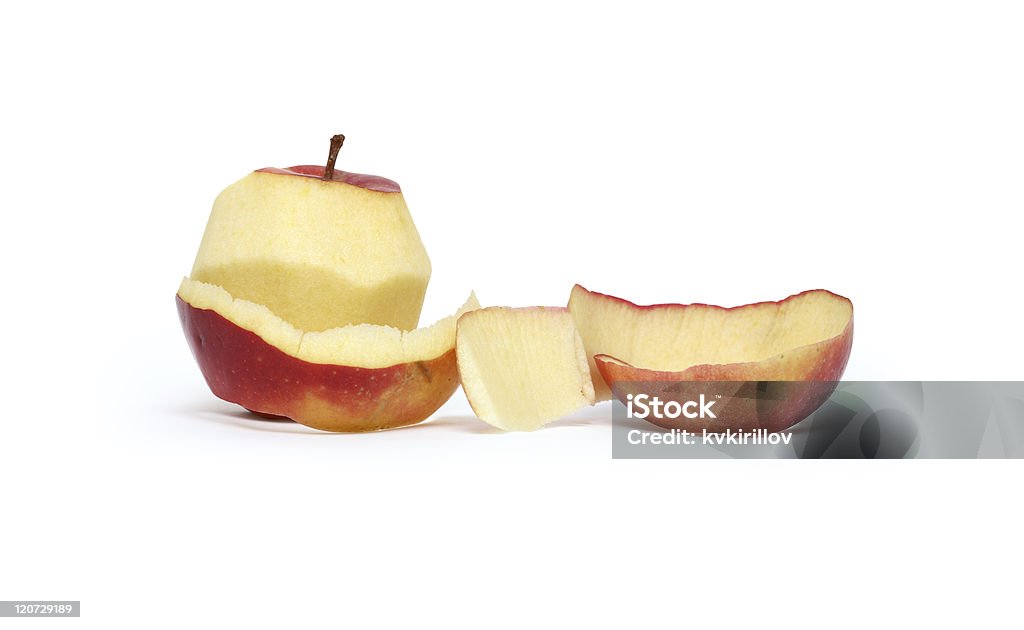 Apple sin pelar - Foto de stock de Manzana libre de derechos