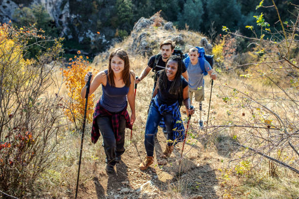 istock Hiking on the mountains at summer time 1207296549