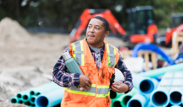 istock African-American man working at construction site 1207296848
