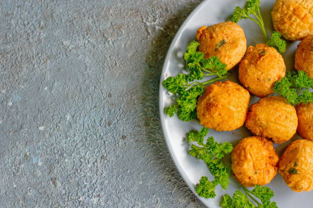 istock Deep-fried homemade vegetarian falafel made from ground chickpea 1207296851