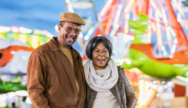 istock Senior couple at county fair 1207299899