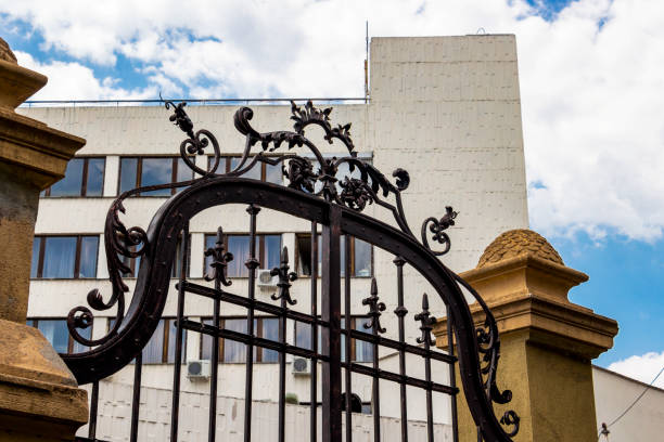 istock Kazanlak, Bulgaria old architecture 1207299942