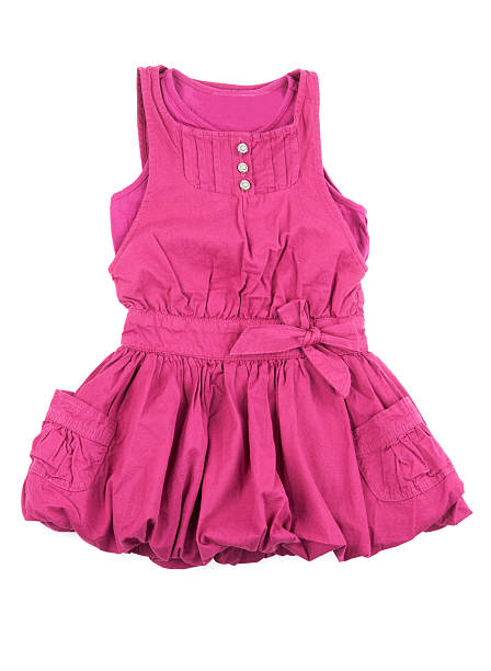 istock Pink feminine gown 120730238