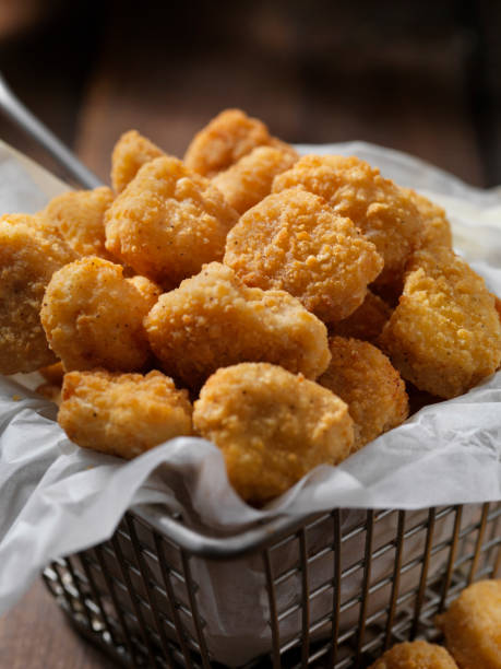 istock Pub Style, Popcorn Chicken With Dipping Sauce 1207304466