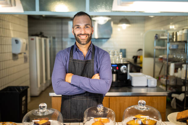 istock Successful entrepreneur in his bakery shop 1207305859