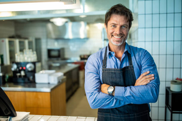 istock Successful entrepreneur in his bakery shop 1207306409