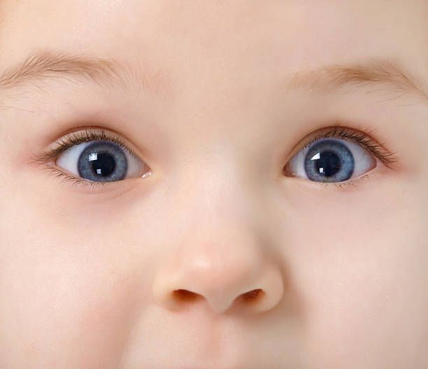 istock Eyes of child with interest 120730940