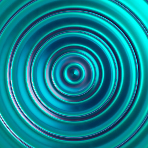 istock Abstract colorful background with circles with metallic highlights. 1207315549