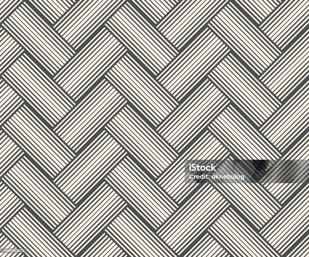 Line Angles Pattern Design Interwoven At Right Angles Striped Lines Abstract Geometric Seamless ...