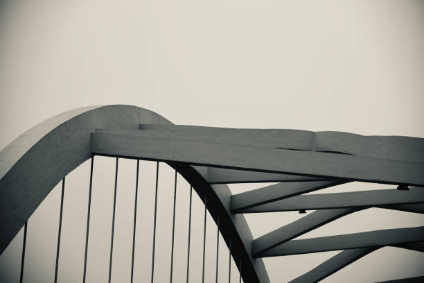 istock A curvy concrete structures of a bridge unique photo 1207333753