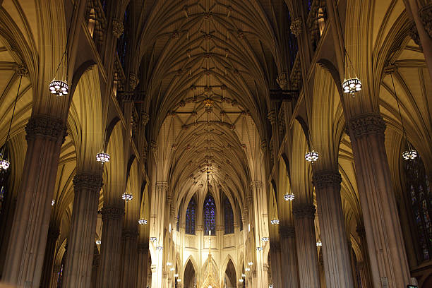 istock Nave of the St. Patrick's Cathedral 120733926