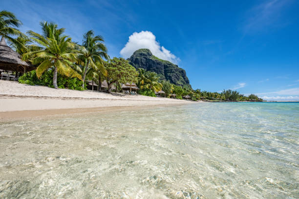 istock Dreamlike Le Morne Beach Luxury Resort, Mauritius. 1207340249