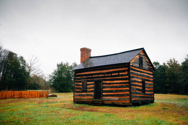 presidente james k. polk sítio histórico, charlotte. carolina do norte - james k polk - fotografias e filmes do acervo