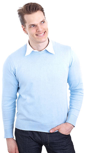 istock portrait of a smiling young man, isolated 120734769