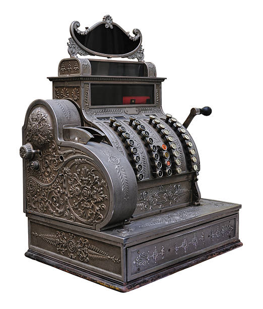 istock Antique cash register 120735006