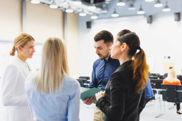 istock Business people meeting at a conference event 1207351206
