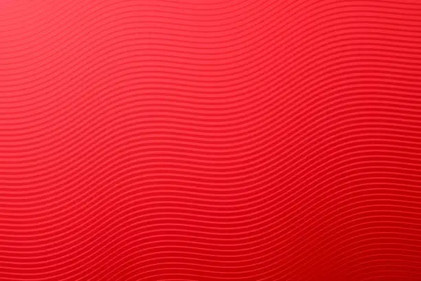 Vector illustration of Abstract red background - Geometric texture