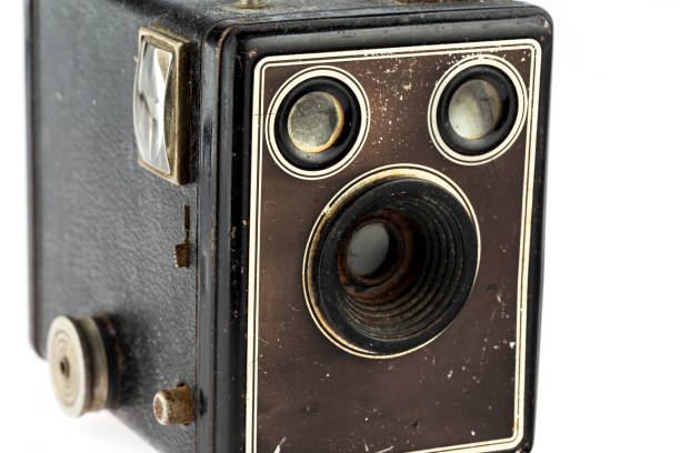 istock Antique camera from the 1900s, Vintage camera 1207356711