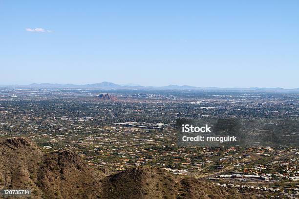 Dslr Obraz Phoenix Przedmieścia Z Góry - zdjęcia stockowe i więcej obrazów Bez ludzi - Bez ludzi, Brązowy, Budowla mieszkaniowa