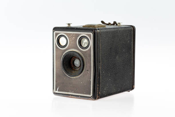 istock Antique camera from the 1900s, Vintage camera 1207357240