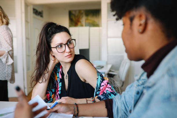 istock Two female designers working in the office 1207367746