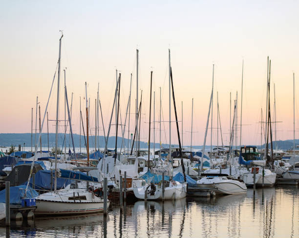 istock Boats In A Harbor 1207376038