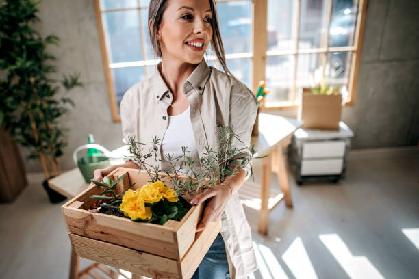 istock Fresh flowers in women's hands 1207394812