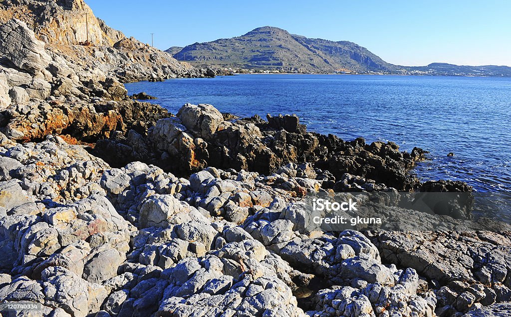 Rhodes - Foto de stock de Azul royalty-free