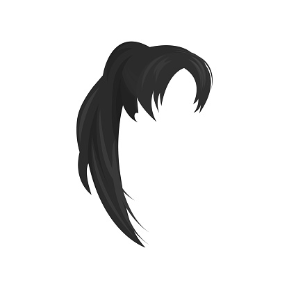 Anime Girl Hair Vector Art, Icons, and Graphics for Free Download