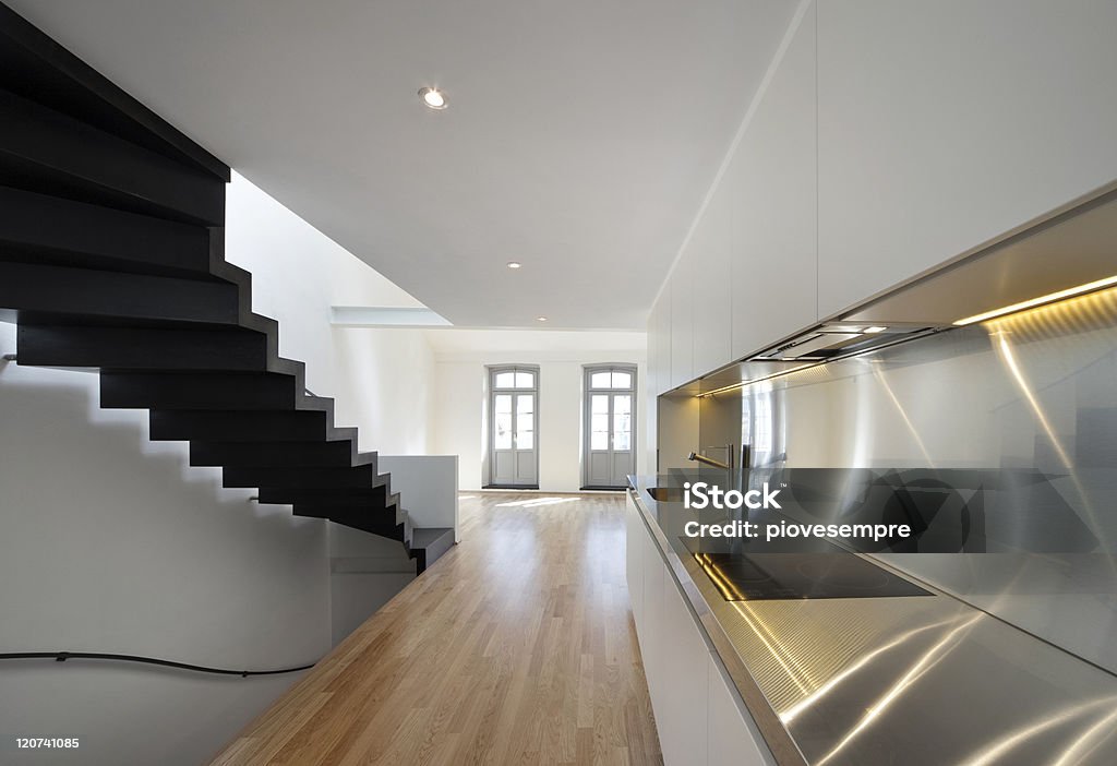 Wunderschöne moderne apartment - Lizenzfrei Architektur Stock-Foto