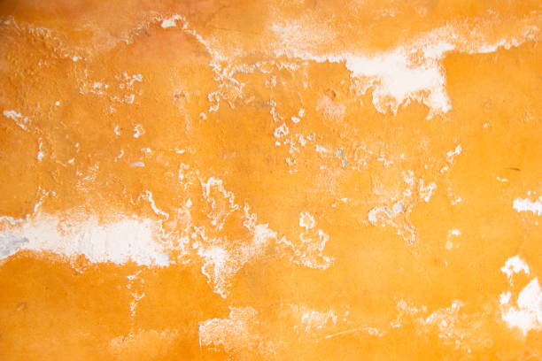 istock Orange Brick Wall. Abstract Background Texture. Restoring Old Brick Wall Painted  Wallpaper 1207424691