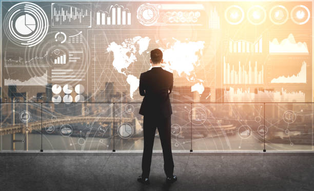 istock Big Data Technology for Business Finance Concept. 1207436591