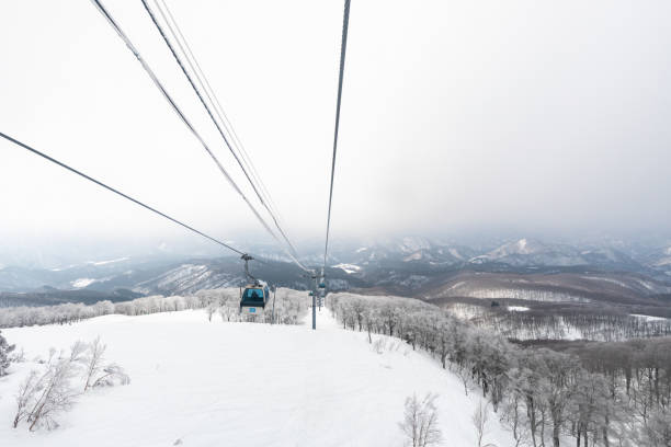 istock ski resort,akita prefecture in japan 1207443182