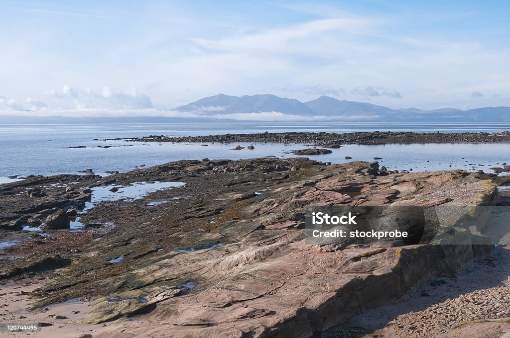 Low cloud auf Arran - Lizenzfrei Farbbild Stock-Foto