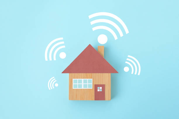 istock House object and Wi-Fi images 1207445012