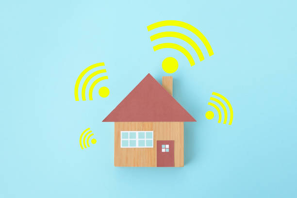 istock House object and Wi-Fi images 1207445019