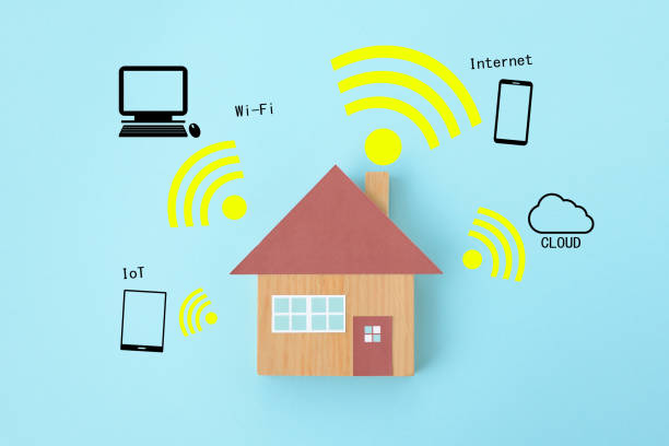 istock House object and Wi-Fi images 1207445024