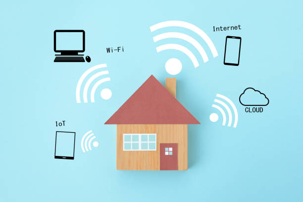 istock House object and Wi-Fi images 1207445036