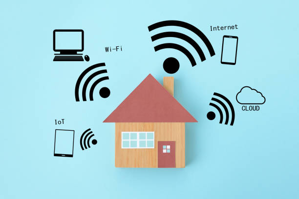 istock House object and Wi-Fi images 1207445056