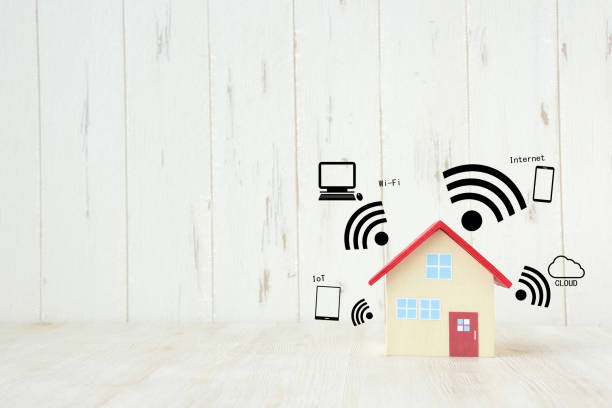 istock House object and Wi-Fi images 1207446928