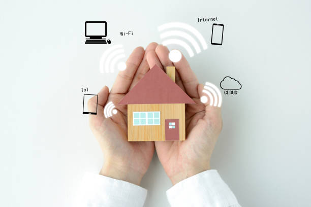 istock House object and Wi-Fi images 1207446972